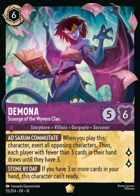 Demona - Scourge of the Wyvern Clan - 10 #55 - Foil