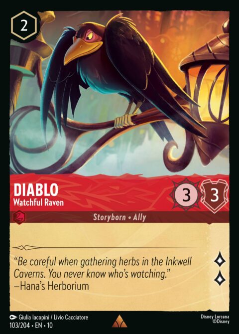 Diablo - Watchful Raven - 10 #103 - Foil