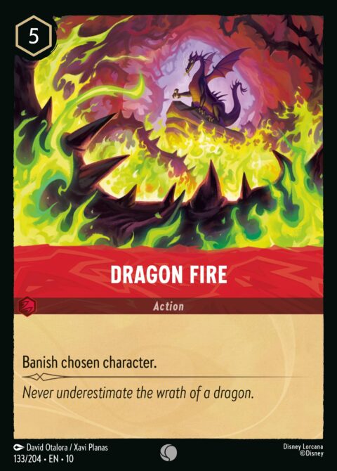 Dragon Fire - 10 #133 - Foil