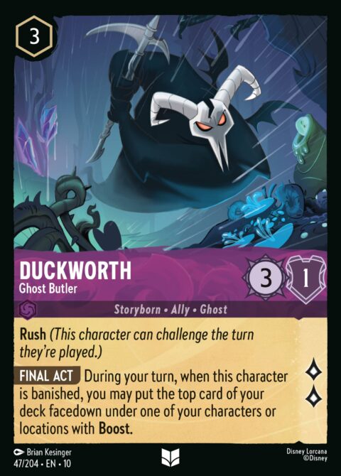 Duckworth - Ghost Butler - 10 #47 - Foil