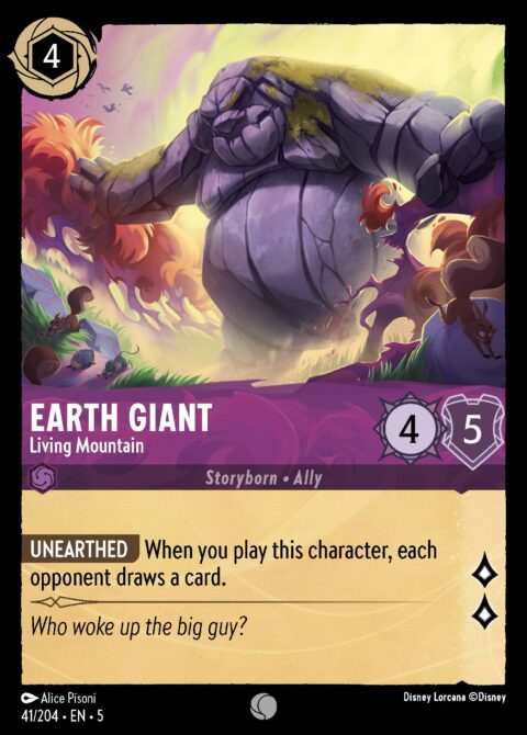 Earth Giant - Living Mountain - 5 #41 - Normal