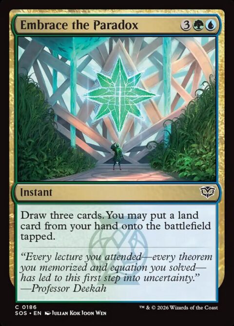 Embrace the Paradox - SOS #186 - Foil
