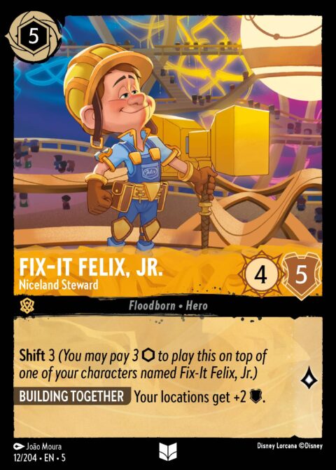 Fix-It Felix, Jr. - Niceland Steward - 5 #12 - Foil