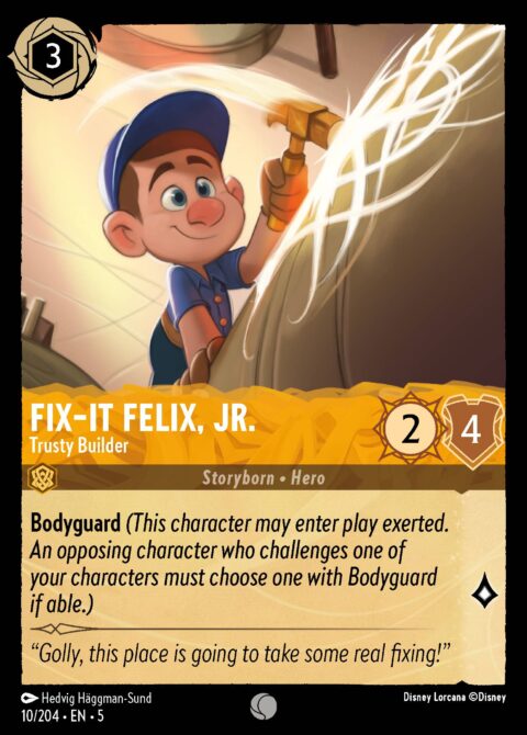 Fix-It Felix, Jr. - Trusty Builder - 5 #10 - Normal
