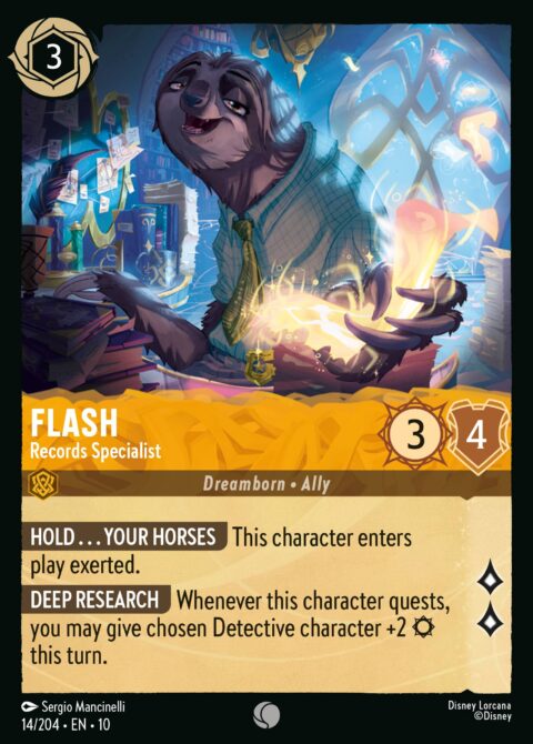 Flash - Records Specialist - 10 #14 - Foil