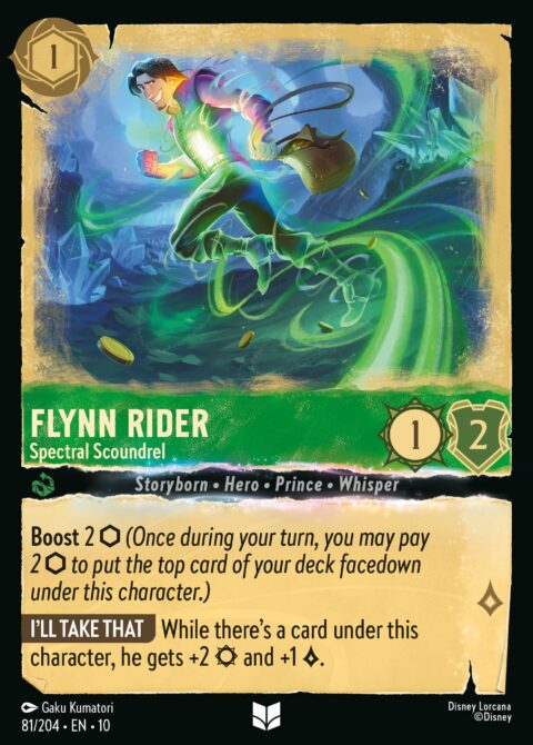 Flynn Rider - Spectral Scoundrel - 10 #81 - Foil
