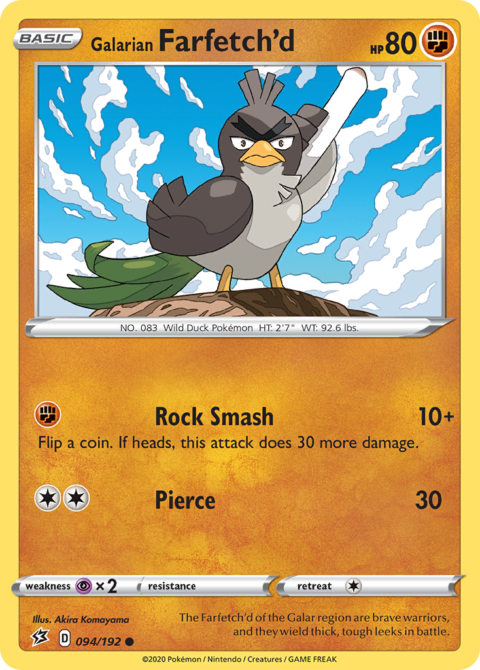 Galarian Farfetch'd - RCL #94 - Normal
