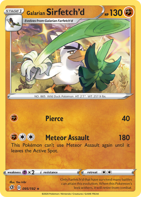 Galarian Sirfetch'd - RCL #95 - Normal
