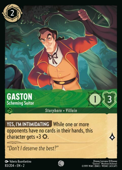 Gaston - Scheming Suitor - 2 #83 - Normal