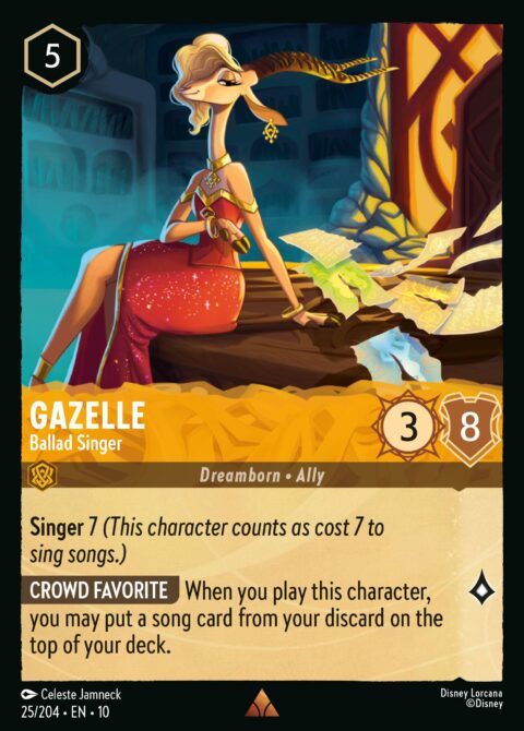 Gazelle - Ballad Singer - 10 #25 - Foil