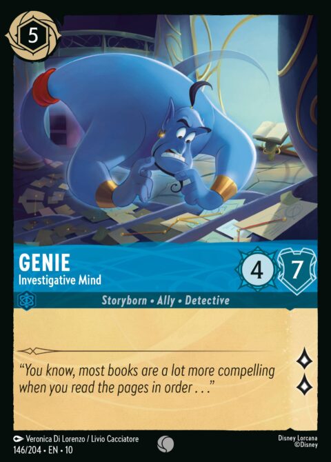 Genie - Investigative Mind - 10 #146 - Foil