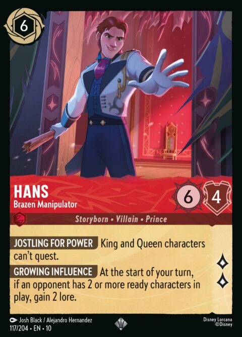 Hans - Brazen Manipulator - 10 #117 - Foil