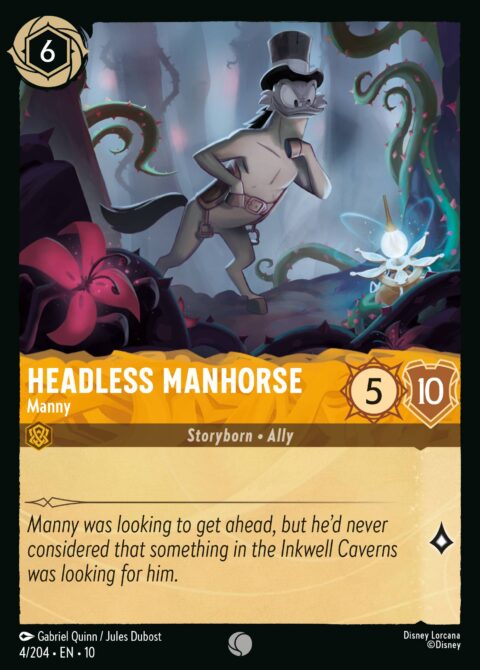 Headless Manhorse - Manny - 10 #4 - Foil