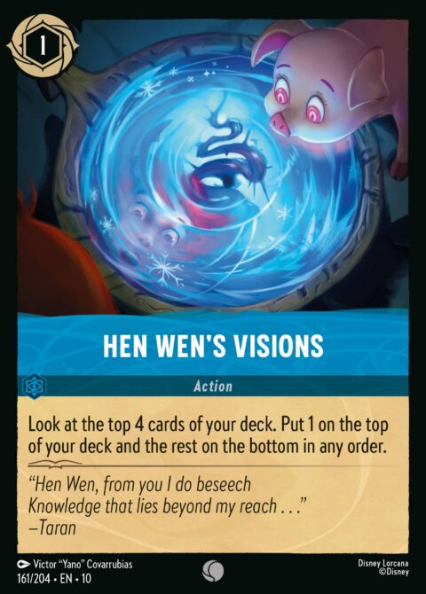 Hen Wen's Visions - 10 #161 - Foil