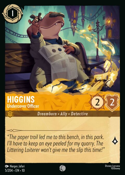 Higgins - Undercover Officer - 10 #5 - Normal