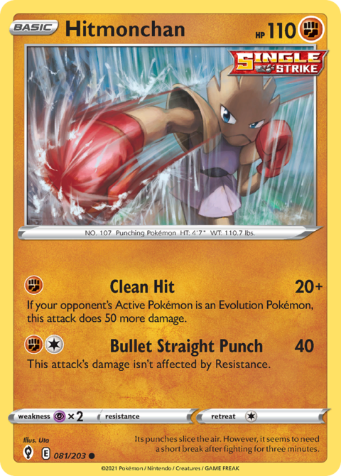 Hitmonchan - EVS #81 - Normal