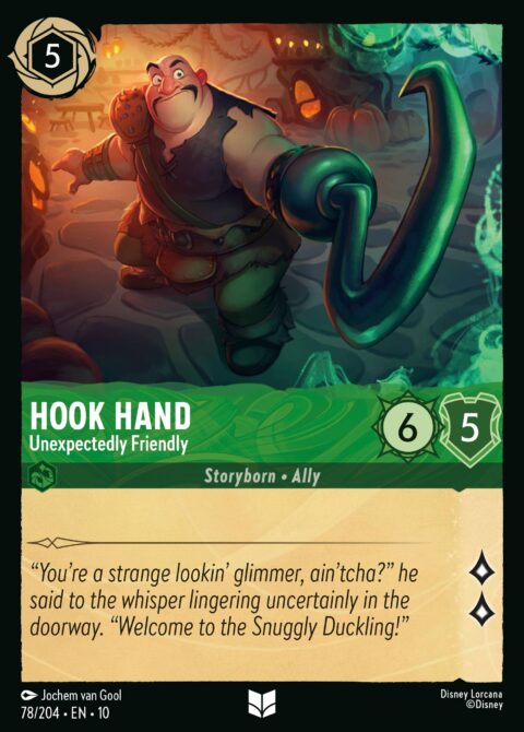 Hook Hand - Unexpectedly Friendly - 10 #78 - Foil