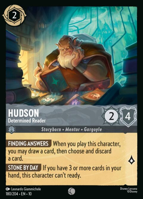 Hudson - Determined Reader - 10 #180 - Foil