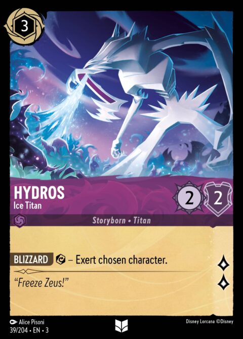 Hydros - Ice Titan - 3 #39 - Foil