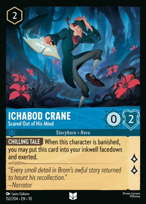 Ichabod Crane - Scared Out of His Mind - 10 #152 - Foil