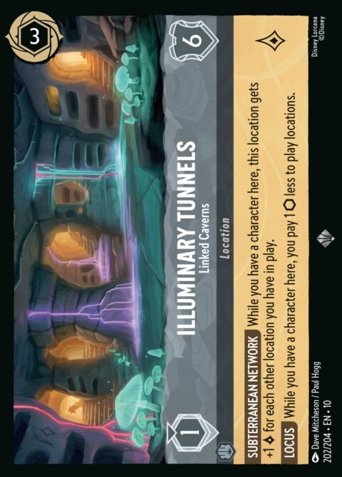 Illuminary Tunnels - Linked Caverns - 10 #202 - Foil