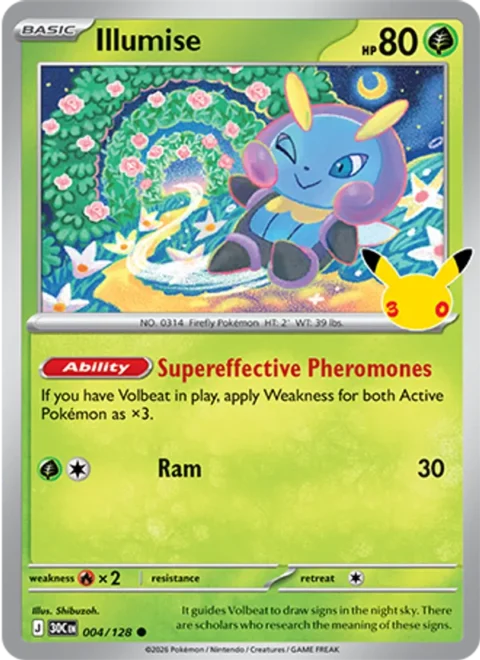 Illumise - 30C #004 - Normal