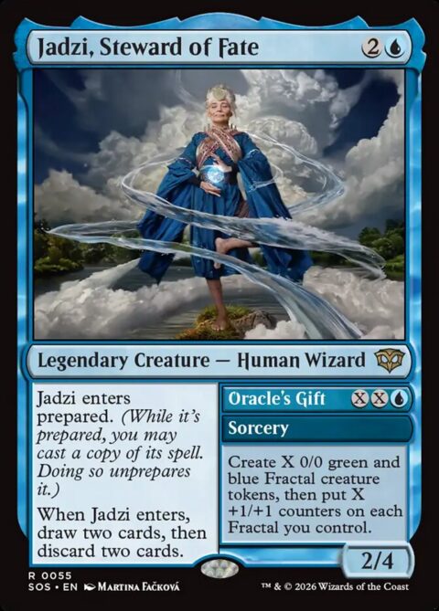 Jadzi, Steward of Fate // Oracle's Gift - SOS #55 - Normal