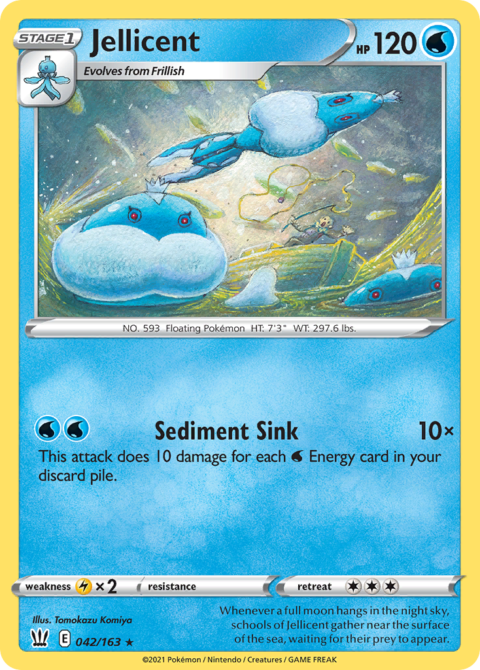 Jellicent - BST #42 - Reverse Holo