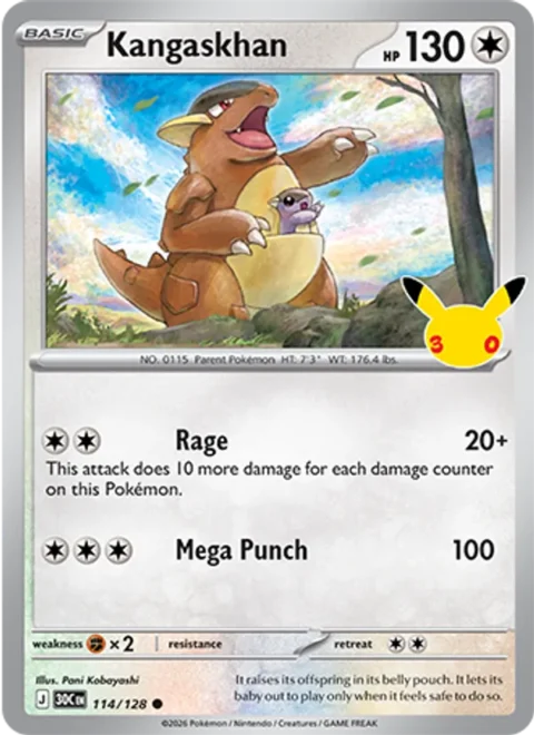 Kangaskhan - 30C #114 - Normal