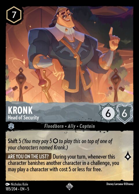 Kronk - Head of Security - 5 #185 - Normal