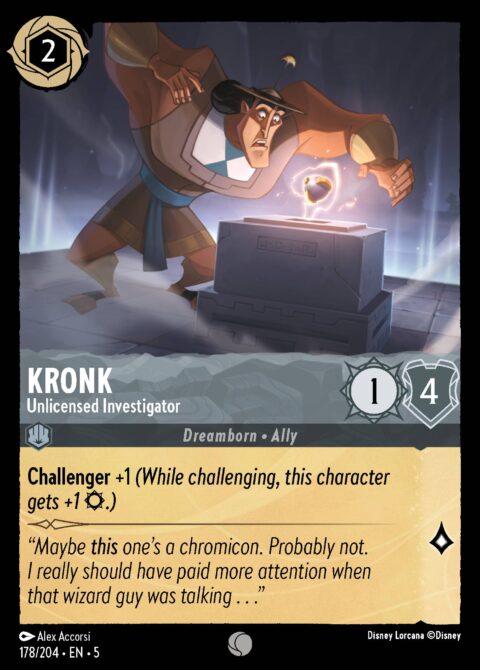 Kronk - Unlicensed Investigator - 5 #178 - Foil