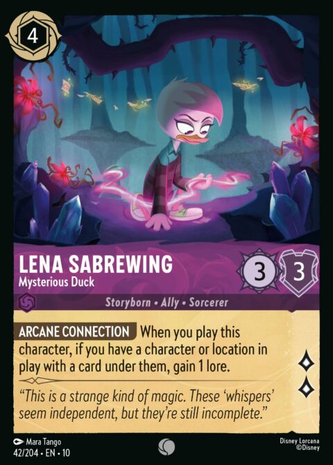 Lena Sabrewing - Mysterious Duck - 10 #42 - Foil