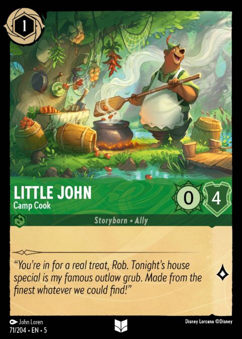 Little John - Camp Cook - 5 #71 - Normal