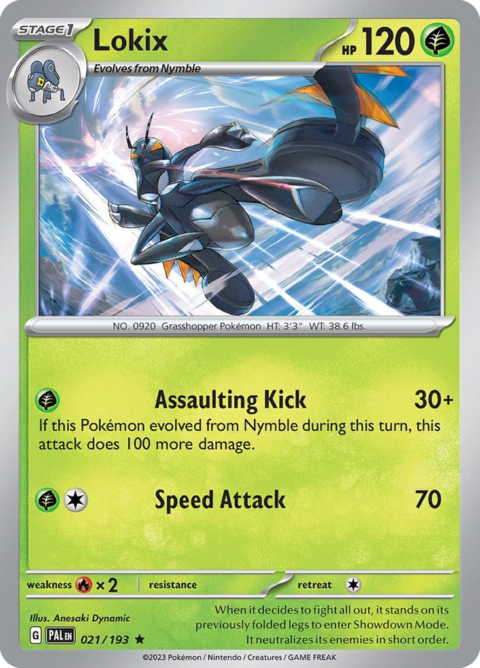 Lokix - PAL #21 - Reverse Holo