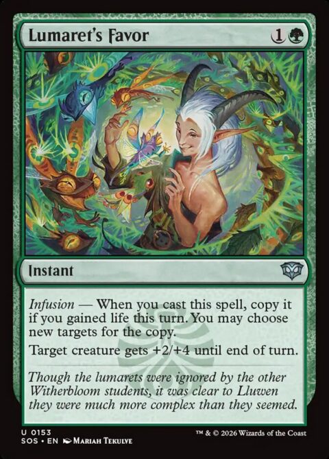 Lumaret's Favor - SOS #153 - Foil