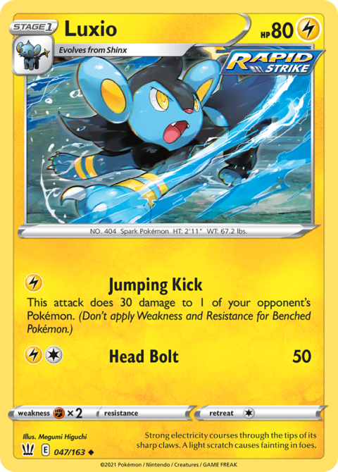 Luxio - BST #47 - Normal