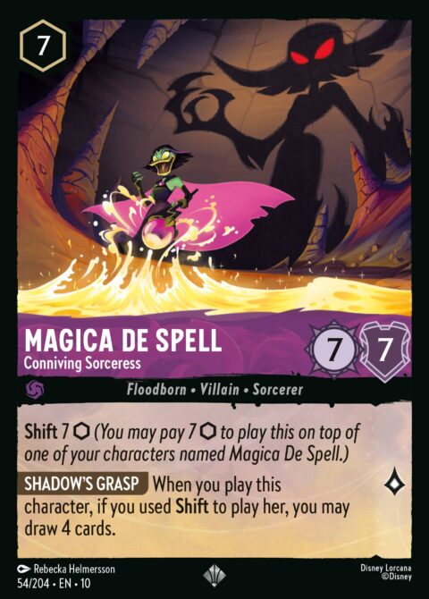 Magica De Spell - Conniving Sorceress - 10 #54 - Foil