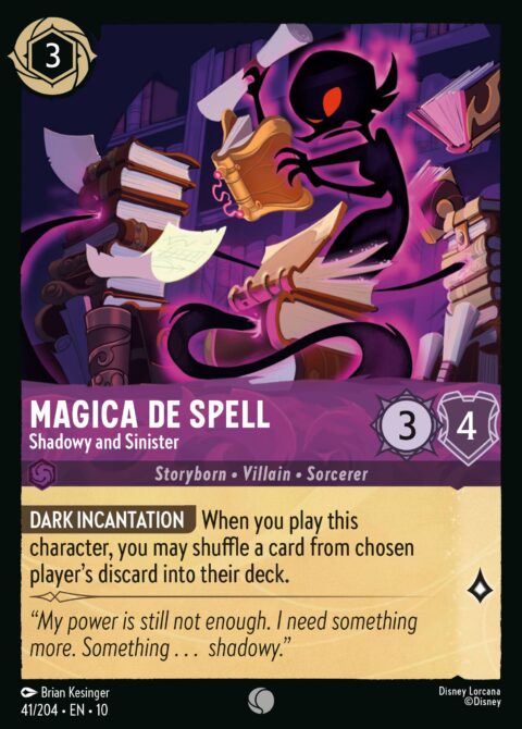Magica De Spell - Shadowy and Sinister - 10 #41 - Foil