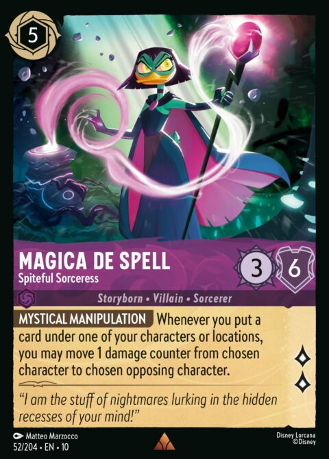 Magica De Spell - Spiteful Sorceress - 10 #52 - Foil