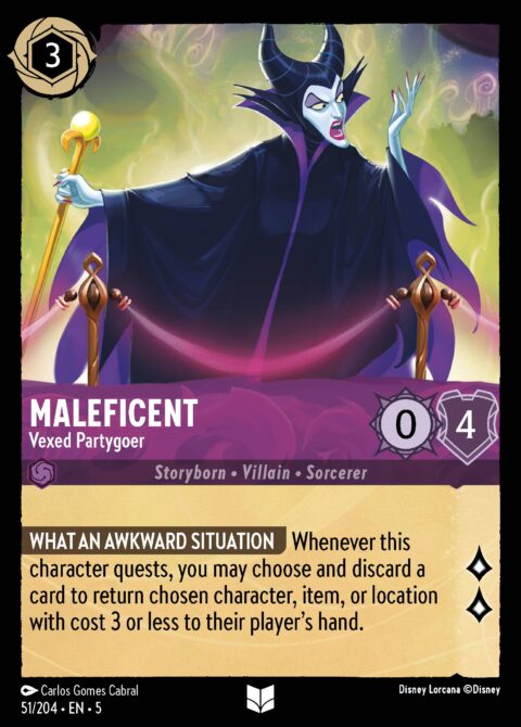 Maleficent - Vexed Partygoer - 5 #51 - Normal