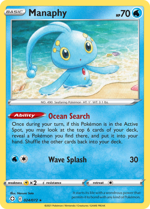 Manaphy - SHF #24 - Normal