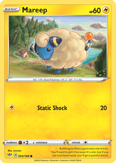 Mareep - DAA #55 - Normal