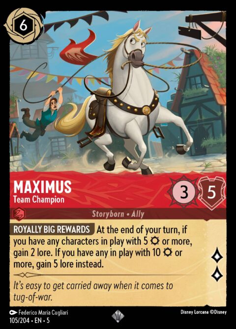 Maximus - Team Champion - 5 #105 - Normal
