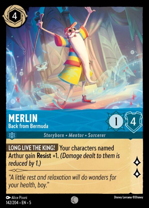 Merlin - Back from Bermuda - 5 #142 - Foil