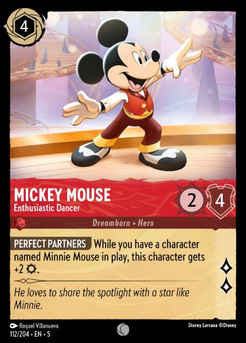 Mickey Mouse - Enthusiastic Dancer - 5 #112 - Normal