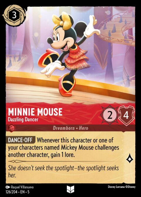 Minnie Mouse - Dazzling Dancer - 5 #126 - Normal