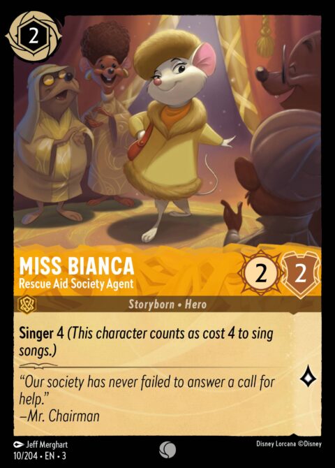 Miss Bianca - Rescue Aid Society Agent - 3 #10 - Normal