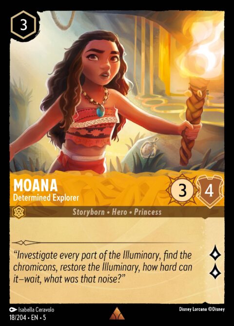 Moana - Determined Explorer - 5 #18 - Normal