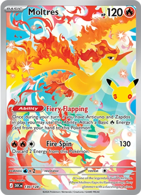 Moltres - 30C #130 - Normal