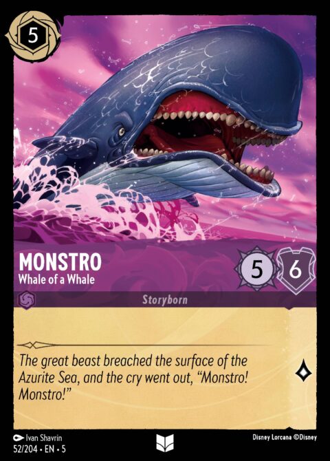 Monstro - Whale of a Whale - 5 #52 - Normal